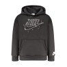NIKE FELPA SENZA ZIP BAMBINO NERO