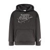 NIKE FELPA SENZA ZIP BAMBINO NERO