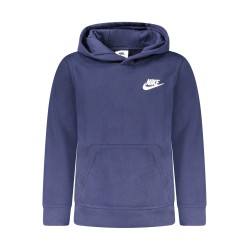 NIKE FELPA SENZA ZIP BAMBINO BLU