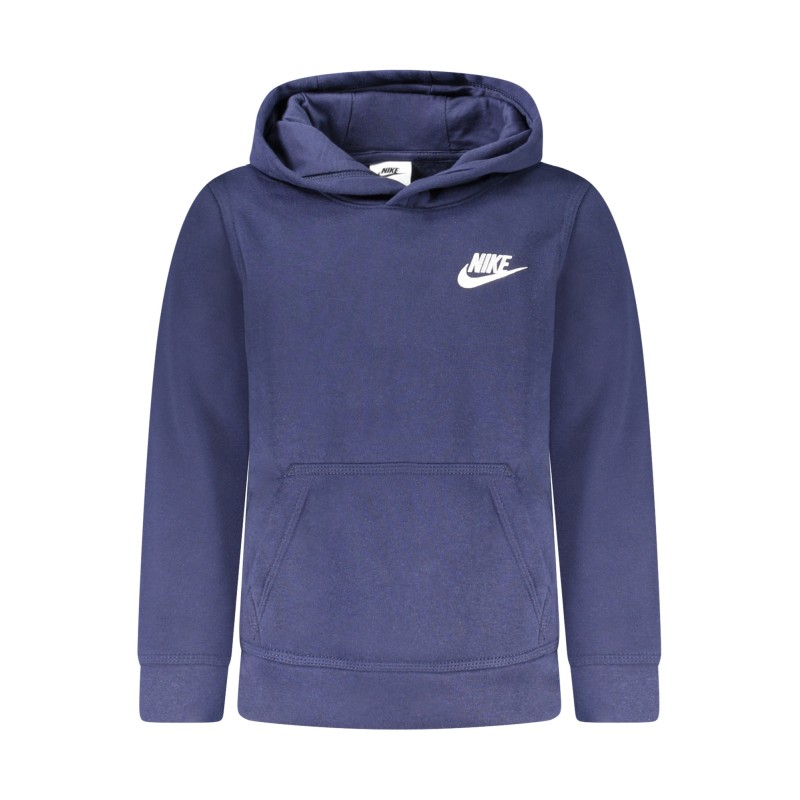 NIKE FELPA SENZA ZIP BAMBINO BLU