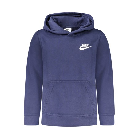NIKE FELPA SENZA ZIP BAMBINO BLU