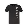 NIKE T-SHIRT MANICHE CORTE BAMBINO NERO