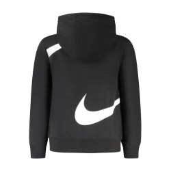 NIKE FELPA CON ZIP BAMBINO NERO