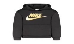 NIKE FELPA SENZA ZIP BAMBINO NERO