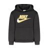 NIKE FELPA SENZA ZIP BAMBINO NERO
