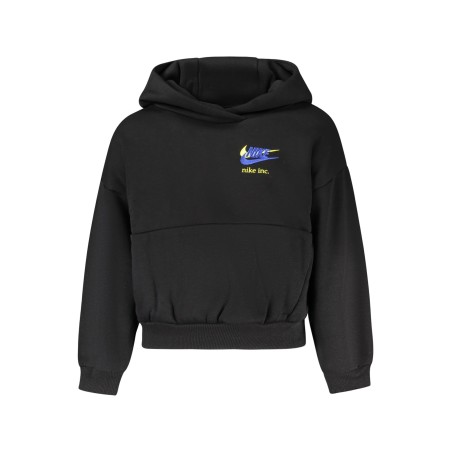 NIKE FELPA SENZA ZIP BAMBINO NERO