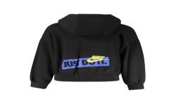 NIKE FELPA SENZA ZIP BAMBINO NERO