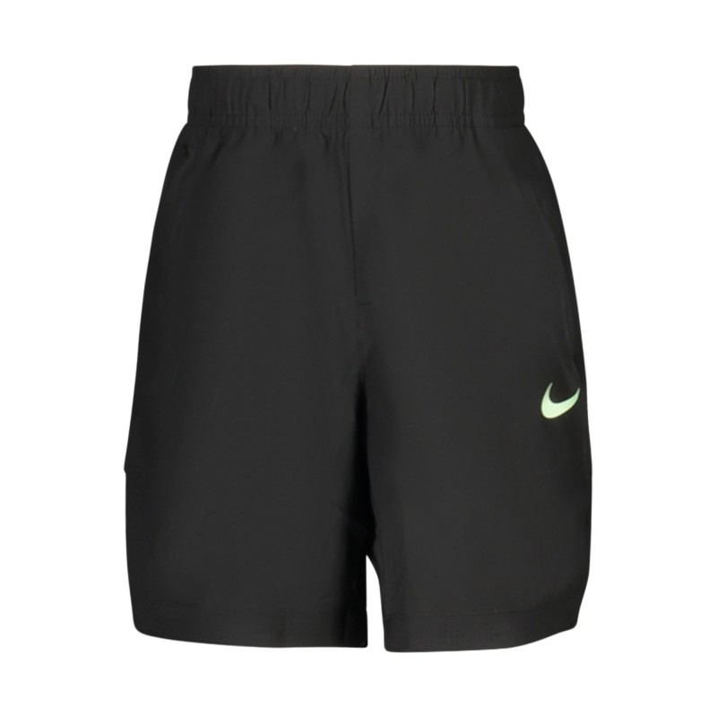 NIKE PANTALONE SHORT BAMBINO NERO