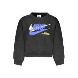 NIKE FELPA SENZA ZIP BAMBINO NERO