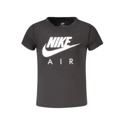NIKE T-SHIRT MANICHE CORTE BAMBINA NERO