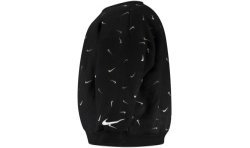 NIKE FELPA SENZA ZIP BAMBINA NERO