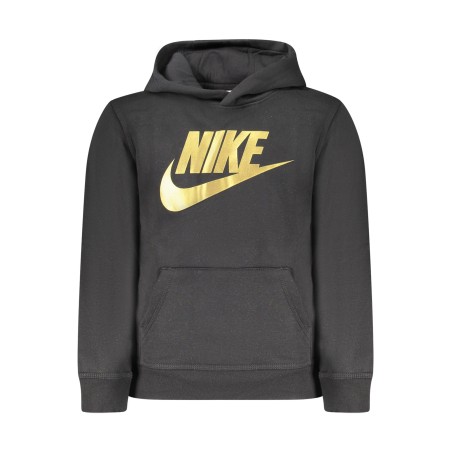NIKE FELPA SENZA ZIP BAMBINO NERO