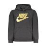 NIKE FELPA SENZA ZIP BAMBINO NERO
