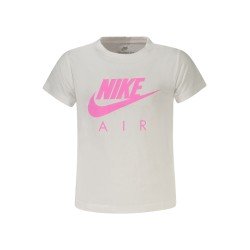 NIKE T-SHIRT MANICHE CORTE BAMBINA BIANCO