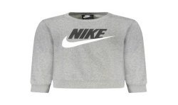NIKE FELPA SENZA ZIP BAMBINO GRIGIO