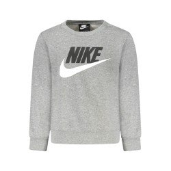 NIKE FELPA SENZA ZIP BAMBINO GRIGIO