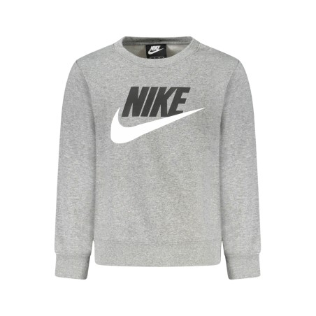 NIKE FELPA SENZA ZIP BAMBINO GRIGIO
