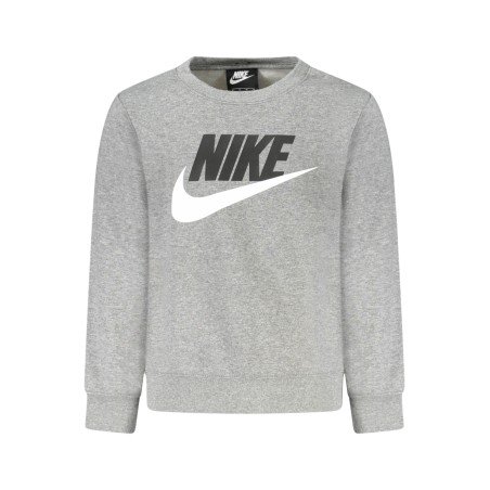 NIKE FELPA SENZA ZIP BAMBINO GRIGIO