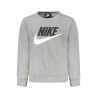 NIKE FELPA SENZA ZIP BAMBINO GRIGIO