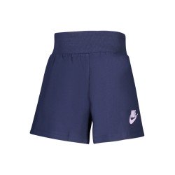 NIKE PANTALONE SHORT BAMBINA BLU