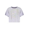 NIKE T-SHIRT MANICHE CORTE BAMBINA VIOLA