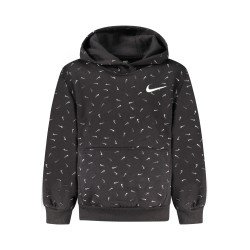 NIKE FELPA SENZA ZIP BAMBINA NERO