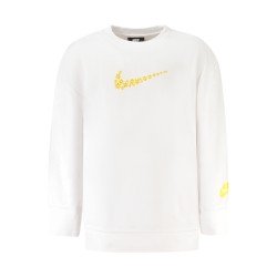 NIKE FELPA SENZA ZIP BAMBINA BIANCO
