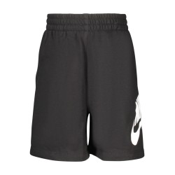NIKE PANTALONE SHORT BAMBINO NERO