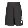 NIKE PANTALONE SHORT BAMBINO NERO