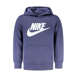 NIKE FELPA SENZA ZIP BAMBINO BLU