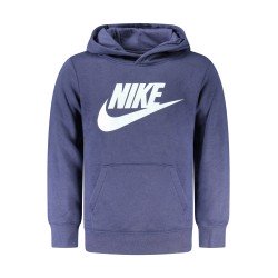 NIKE FELPA SENZA ZIP BAMBINO BLU