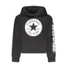 CONVERSE FELPA SENZA ZIP BAMBINA NERO