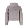 CONVERSE FELPA CON ZIP BAMBINA GRIGIO