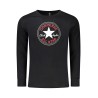 CONVERSE T-SHIRT MANICHE LUNGHE BAMBINO NERO
