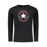 CONVERSE T-SHIRT MANICHE LUNGHE BAMBINO NERO