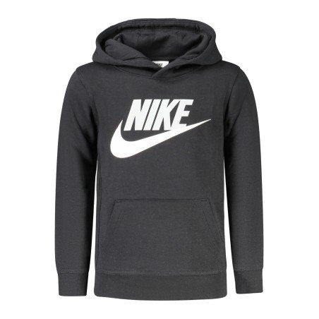 NIKE FELPA SENZA ZIP BAMBINO NERO