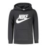 NIKE FELPA SENZA ZIP BAMBINO NERO