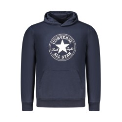 CONVERSE FELPA SENZA ZIP BAMBINO BLU