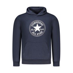CONVERSE FELPA SENZA ZIP BAMBINO BLU