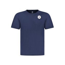 CONVERSE T-SHIRT MANICHE CORTE BAMBINO BLU