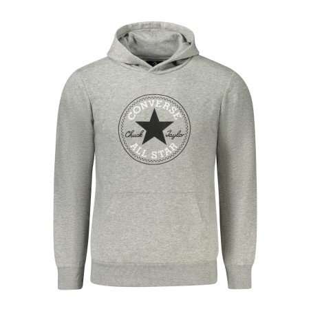 CONVERSE FELPA SENZA ZIP BAMBINO GRIGIO