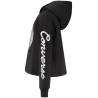 CONVERSE FELPA SENZA ZIP BAMBINA NERO