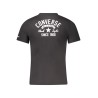 CONVERSE T-SHIRT MANICHE CORTE BAMBINO NERO