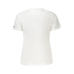 CONVERSE T-SHIRT MANICHE CORTE BAMBINA BIANCO