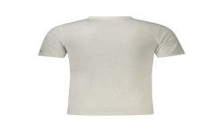 CONVERSE T-SHIRT MANICHE CORTE BAMBINO GRIGIO