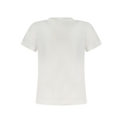 CONVERSE T-SHIRT MANICHE CORTE BAMBINO BIANCO