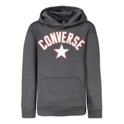 CONVERSE FELPA SENZA ZIP BAMBINO NERO