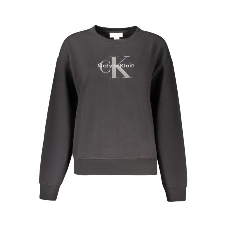 CALVIN KLEIN FELPA SENZA ZIP DONNA NERO