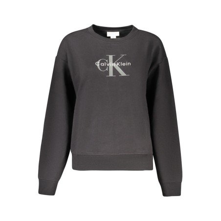 CALVIN KLEIN FELPA SENZA ZIP DONNA NERO