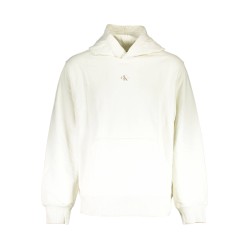 CALVIN KLEIN FELPA SENZA ZIP UOMO BIANCO